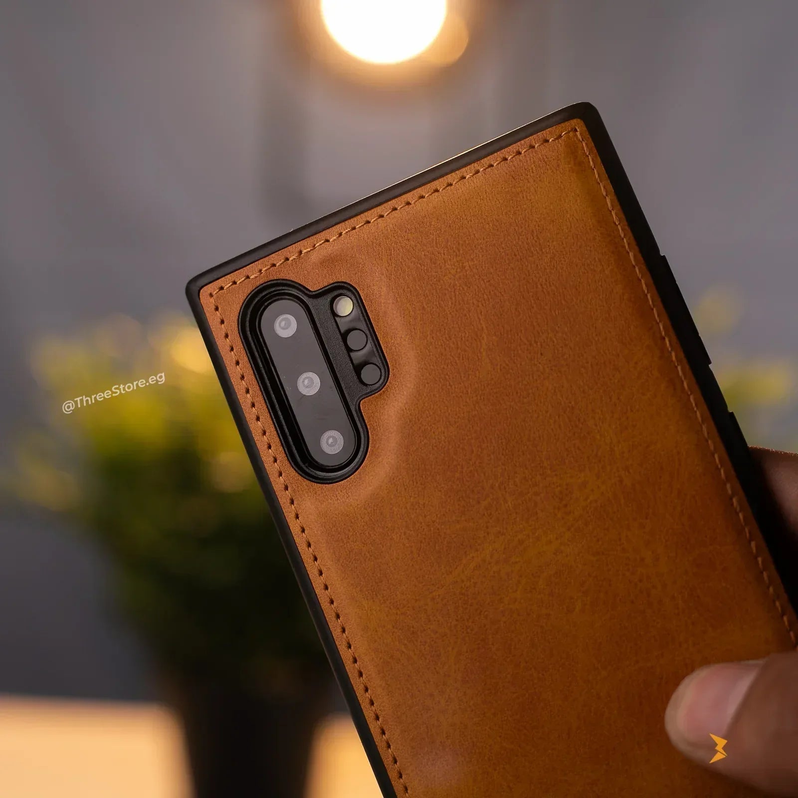 Cradle Leather Case Samsung Note 10 Plus - Three
