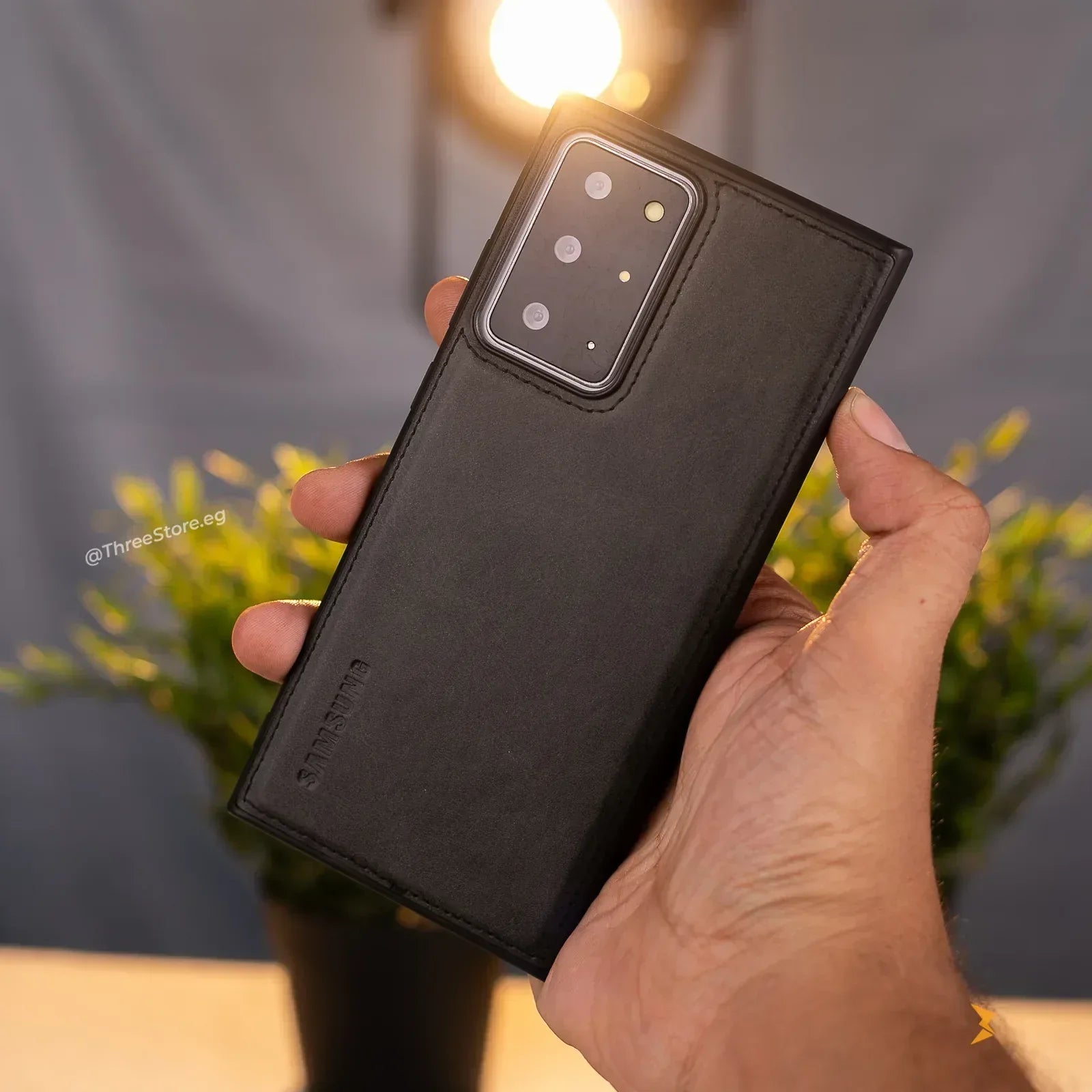 Cradle Leather Case Samsung Note 20 Ultra - Three