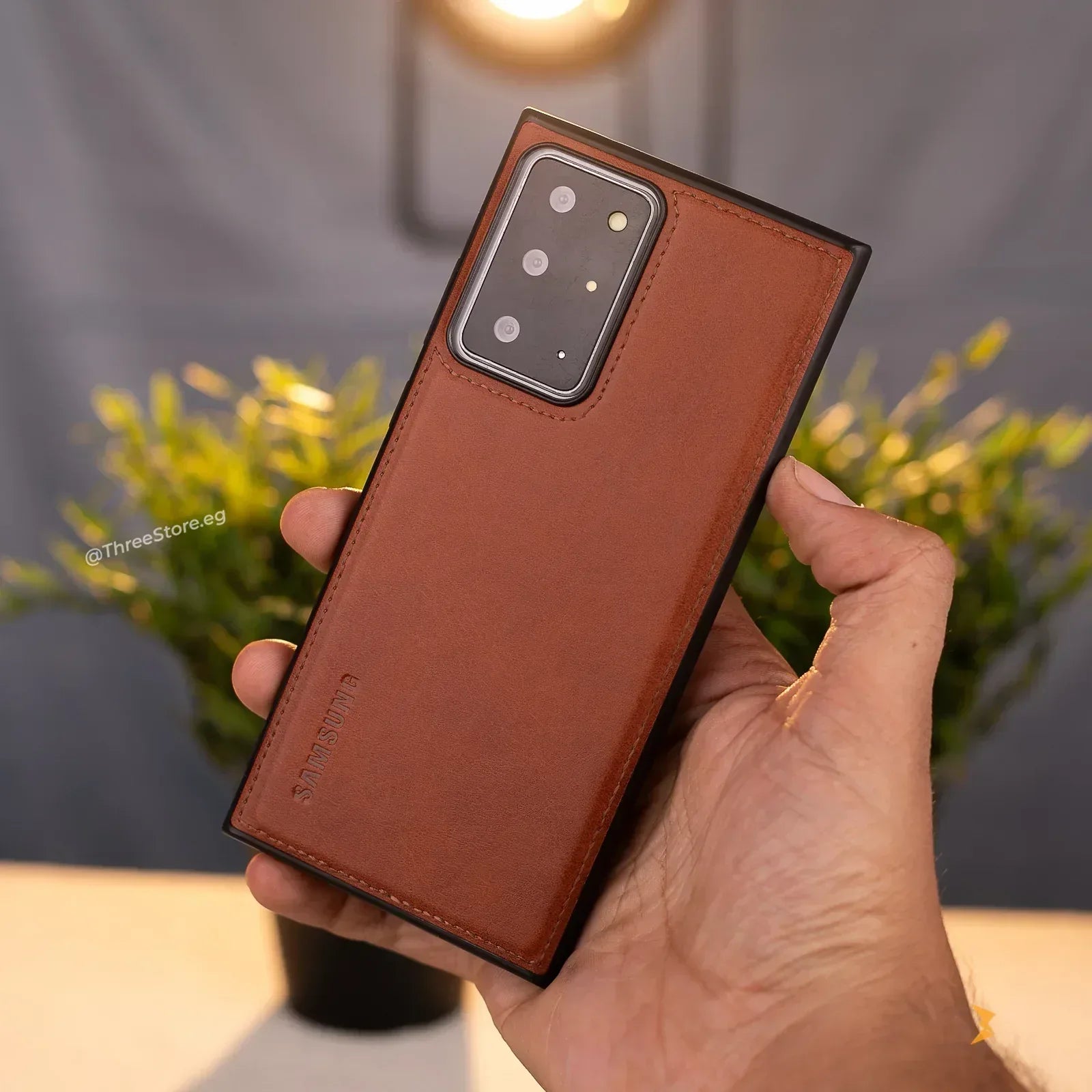 Cradle Leather Case Samsung Note 20 Ultra - Three