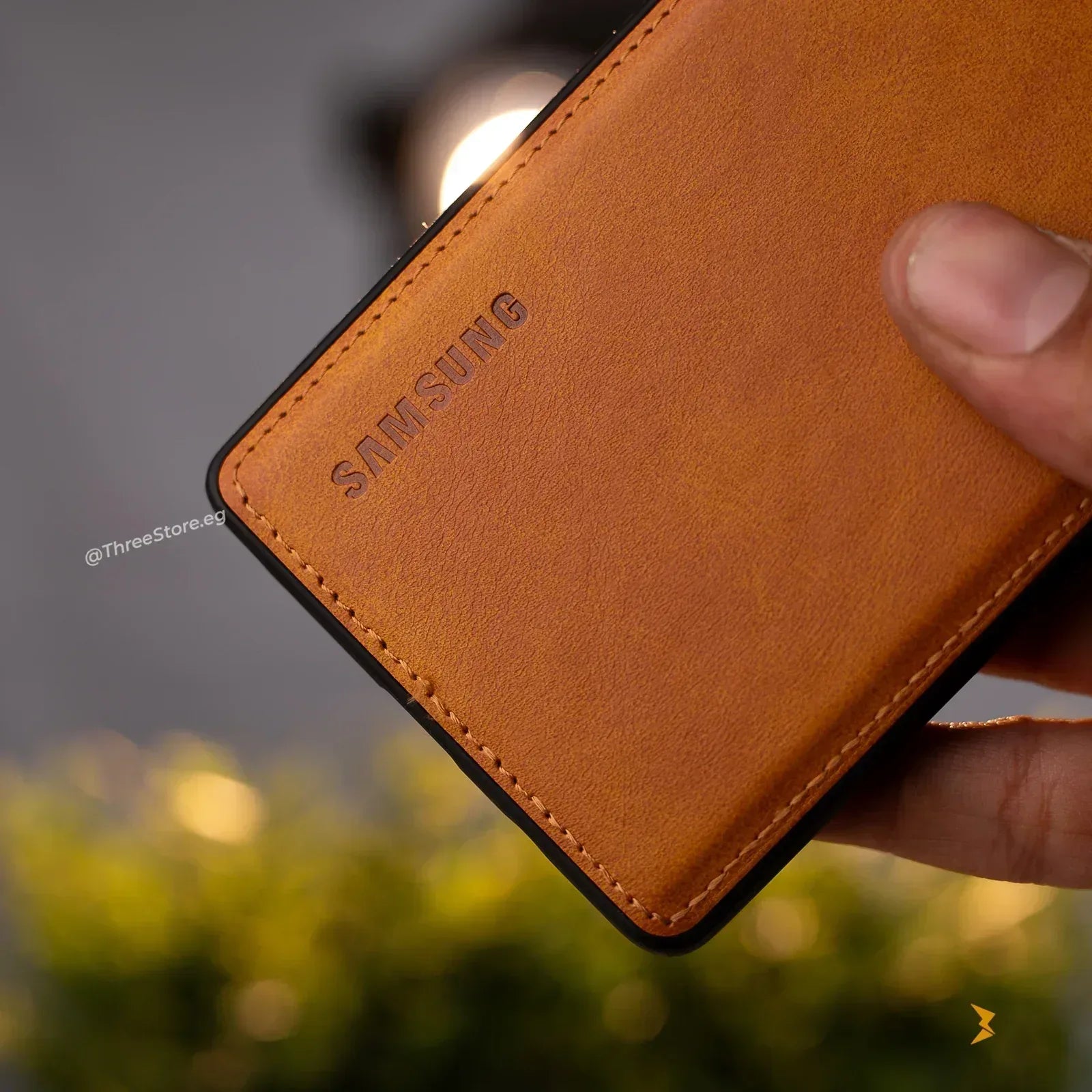 Cradle Leather Case Samsung Note 9 - Three