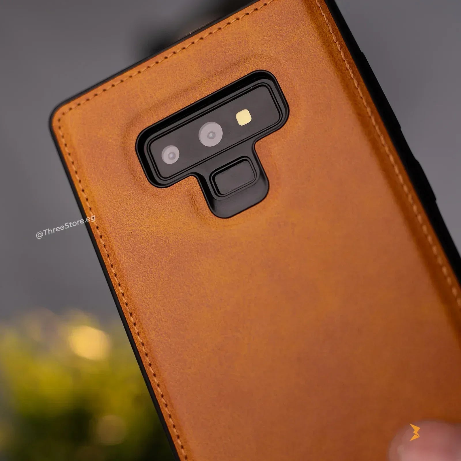 Cradle Leather Case Samsung Note 9 - Three