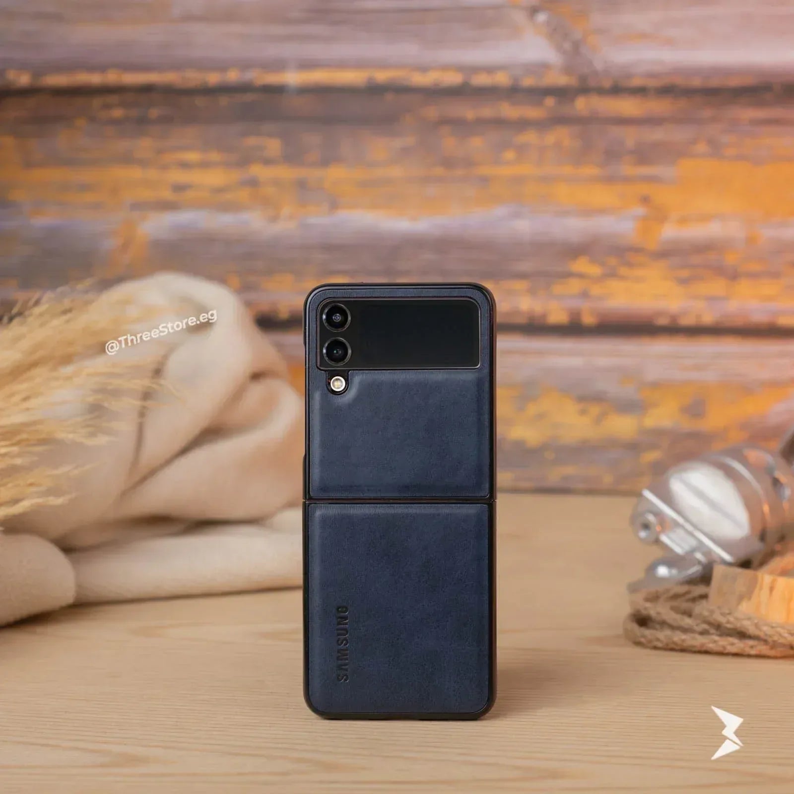 Craft Leather Case Samsung Flip 3 - Three