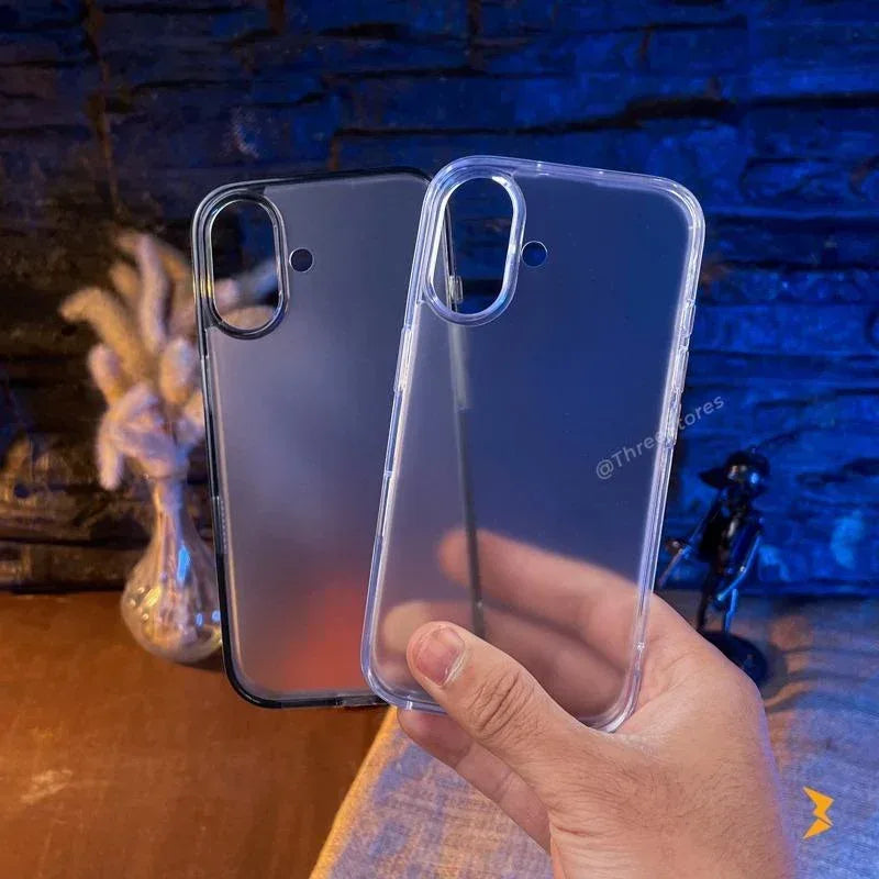 Crystal Anti-Fingerprint Case iPhone 16 - Three