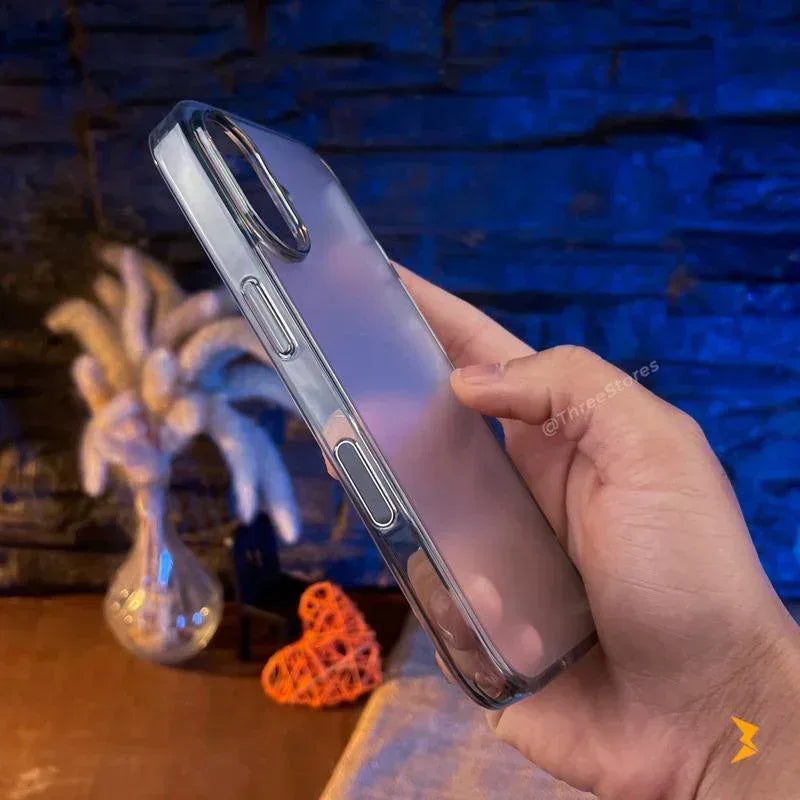 Crystal Anti-Fingerprint Case iPhone 16 - Three