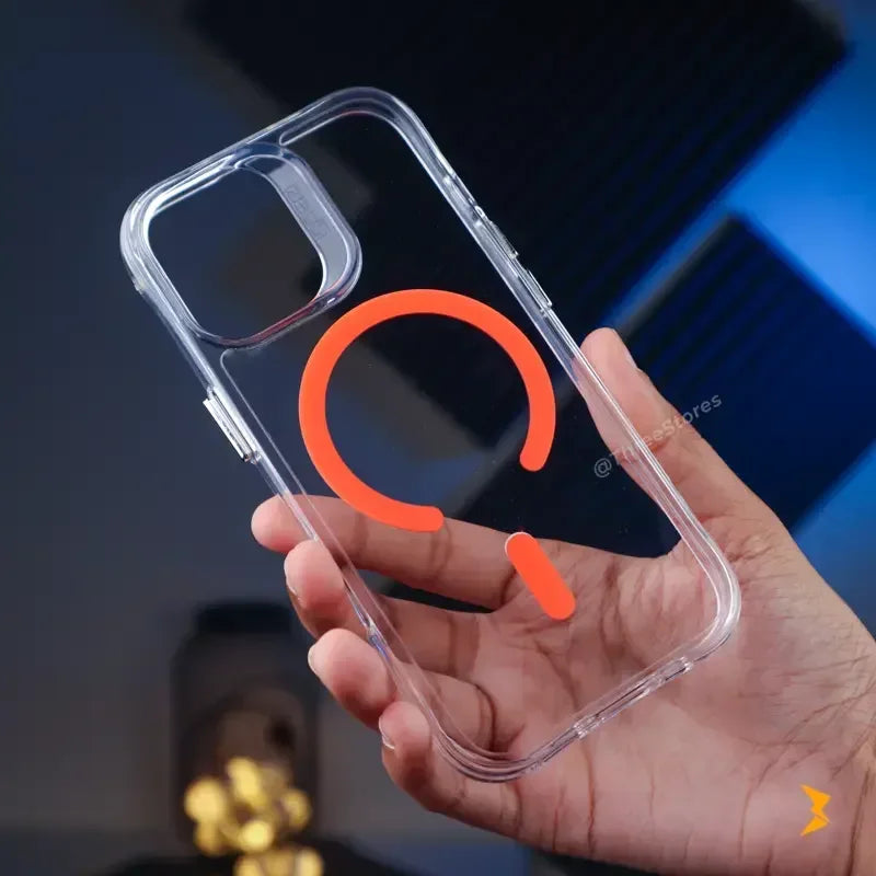 Crystalex Transparent Magsafe Case iPhone 17 - Three