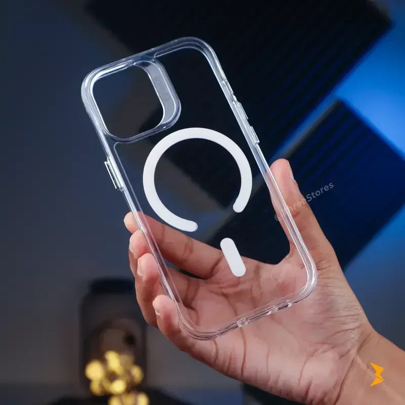 Crystalex Transparent Magsafe Case iPhone 17 - Three