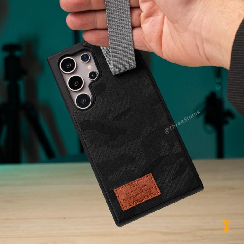 DDH Camo Hand Strap Case Samsung S23 Ultra - Three