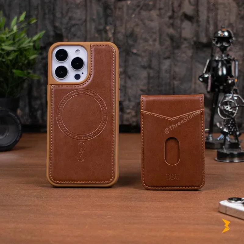 DDU Detachable Card Holder Case iPhone 15 Pro Max - Three