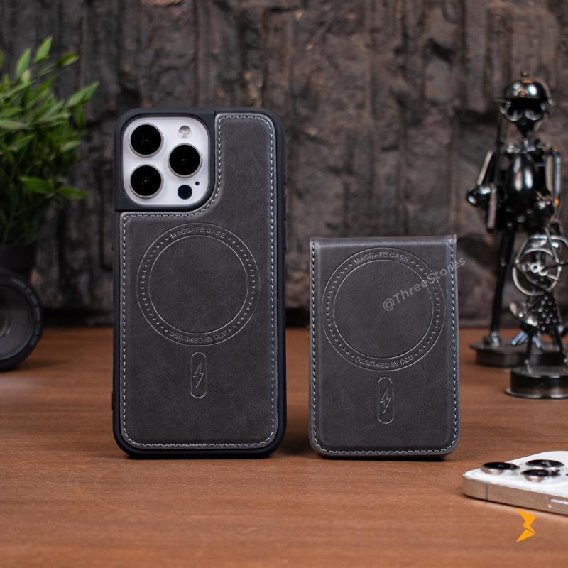 DDU Detachable Card Holder Case iPhone 15 Pro Max - Three
