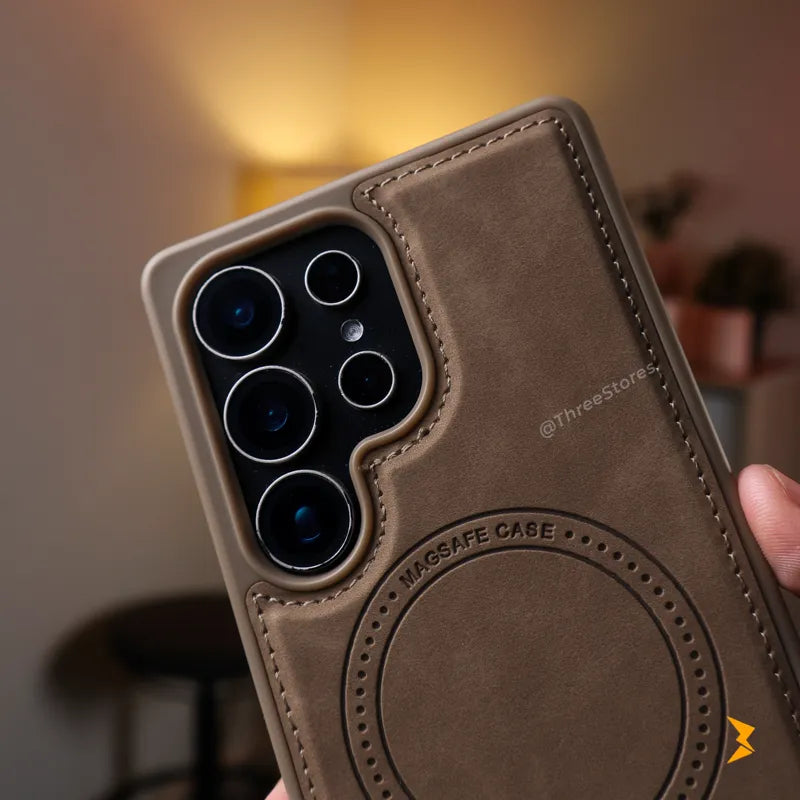 DDU Leather Magsafe Wallet Case Samsung S26 Ultra