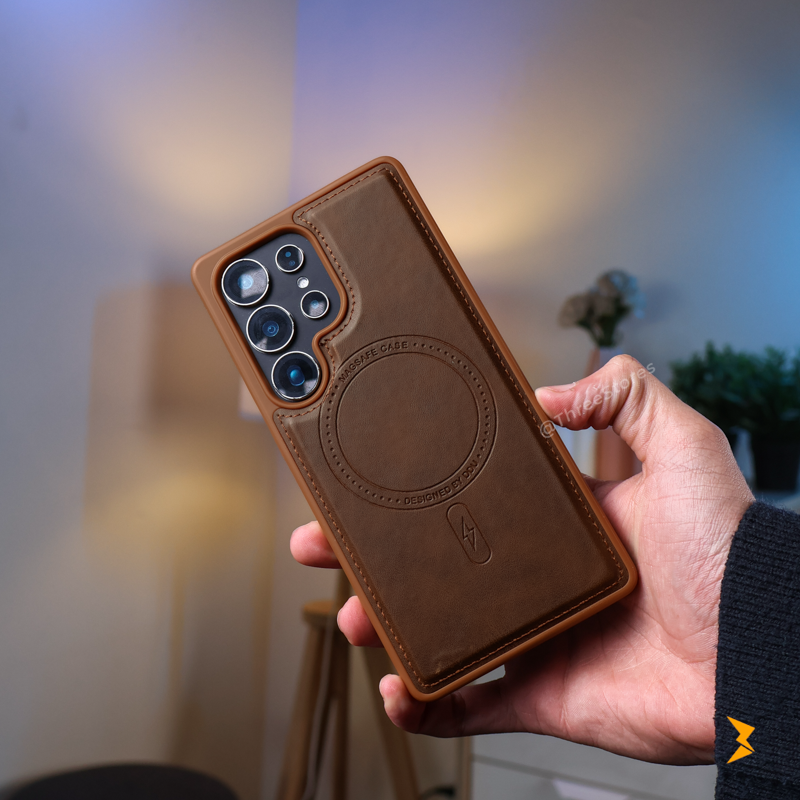 DDU Magsafe Flip Leather Case Samsung S22 Ultra