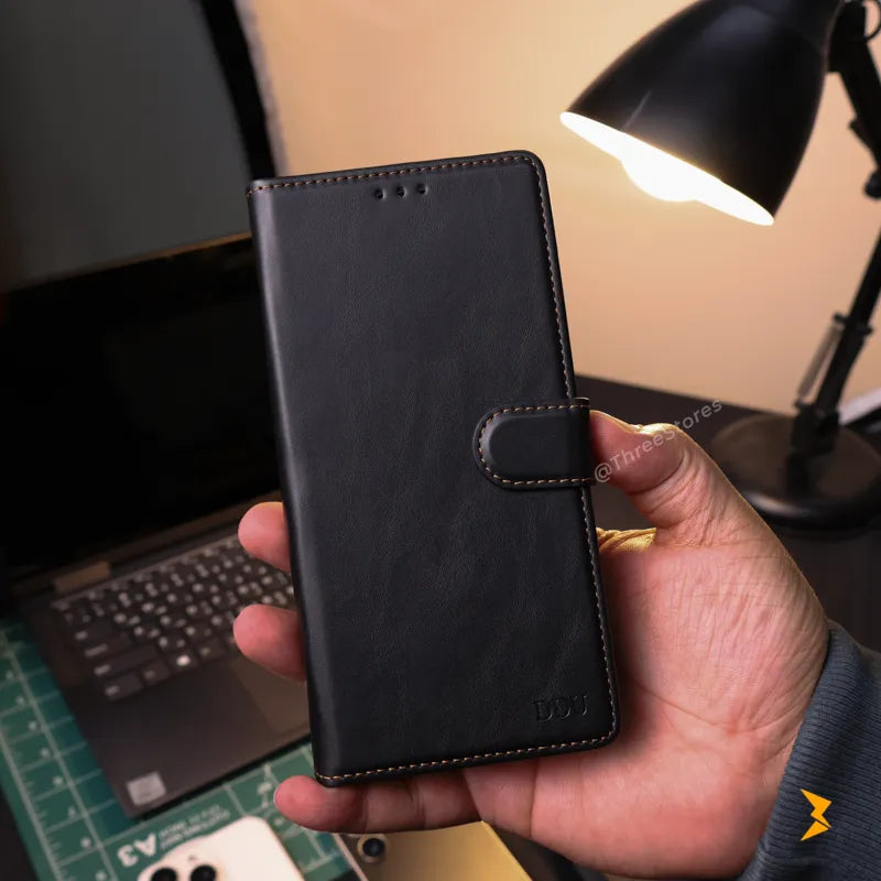 DDU Magsafe Flip Leather Case iPhone 17 Pro Max