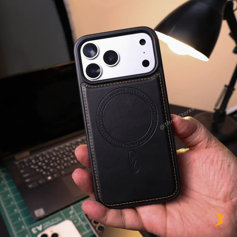 DDU Magsafe Flip Leather Case iPhone 17 Pro Max