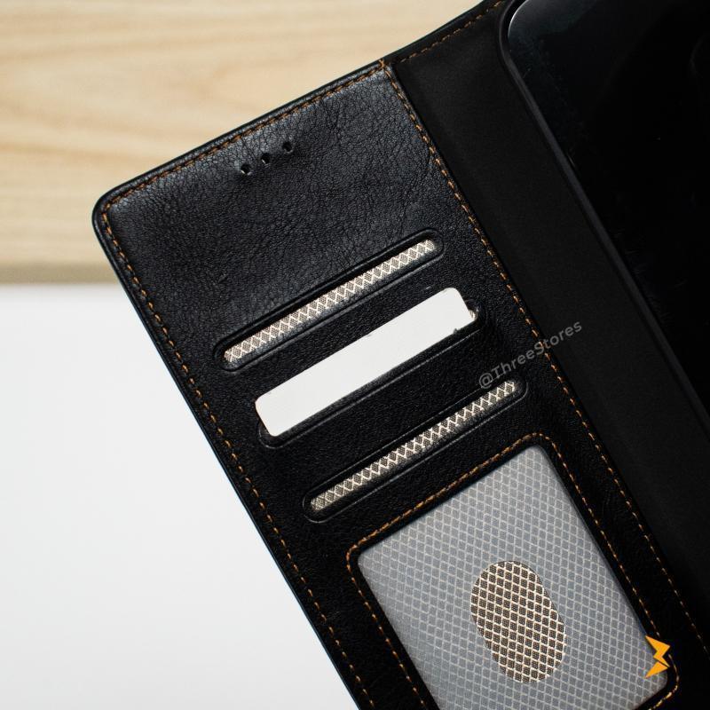 DDU Magsafe Flip Leather Case iPhone 15 Pro Max - Three