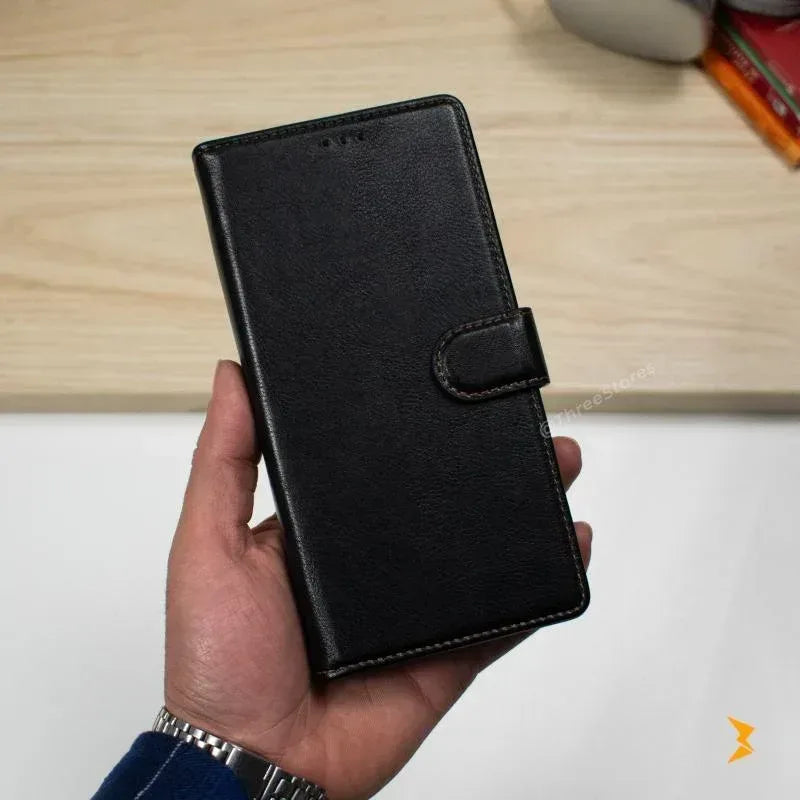 DDU Magsafe Flip Leather Case iPhone 15 Pro Max - Three