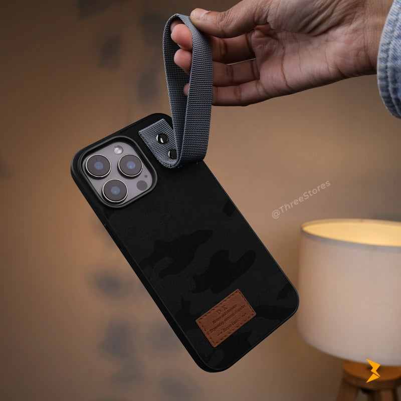 DK Camouflage Strap Case iPhone 14 Pro Max