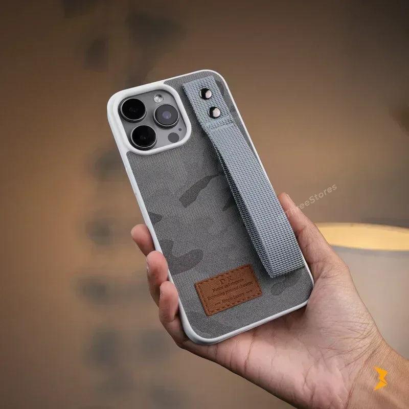 DK Camouflage Strap Case iPhone 16 Pro Max - Three