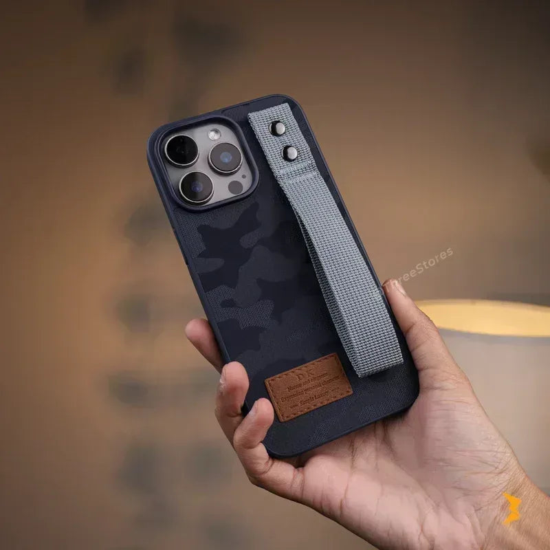 DK Camouflage Strap Case iPhone 16 Pro Max - Three