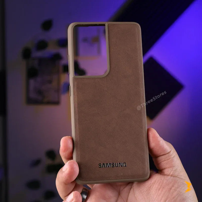 DK Leather Case Samsung S21 Ultra - Three