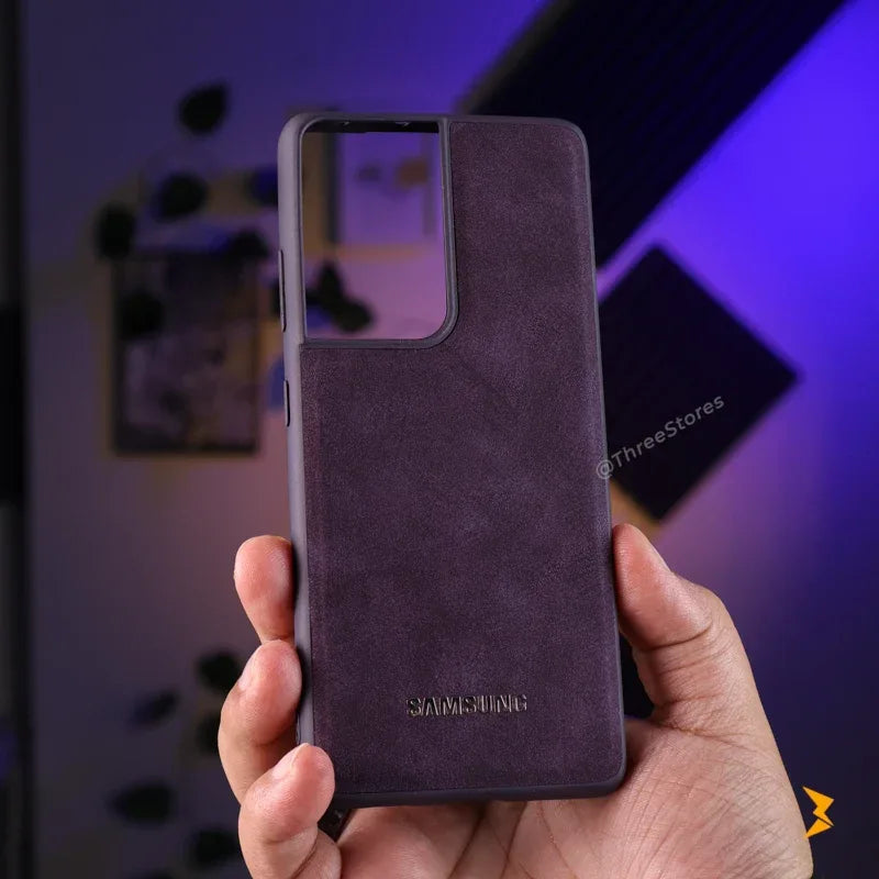 DK Leather Case Samsung S21 Ultra - Three