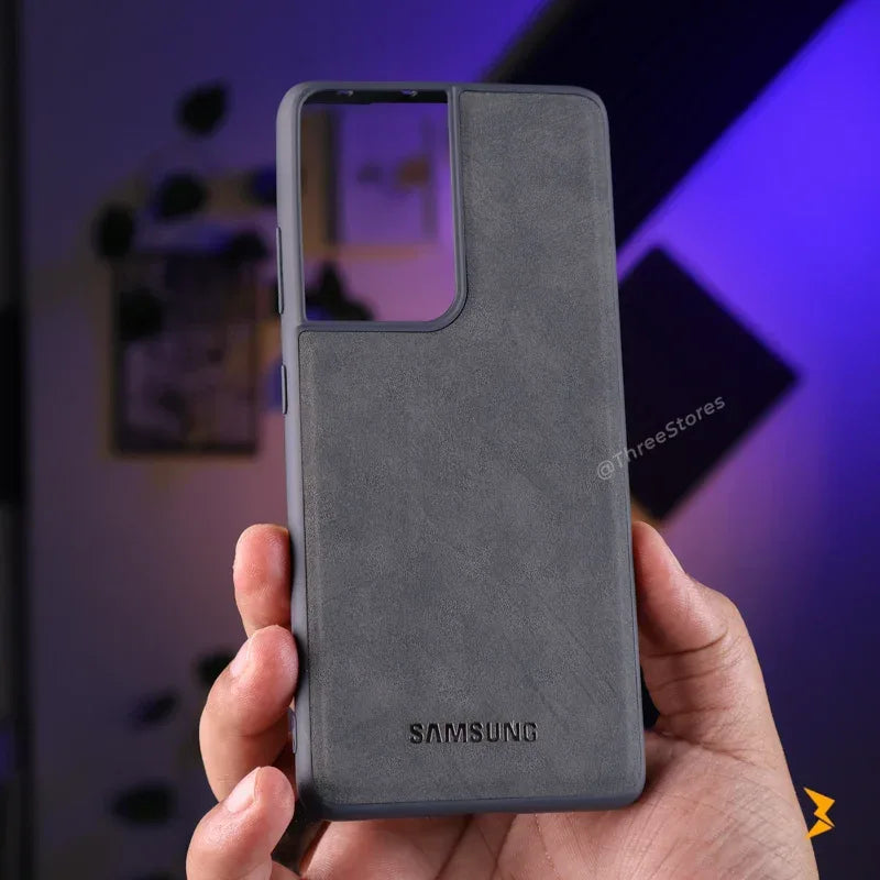 DK Leather Case Samsung S21 Ultra - Three