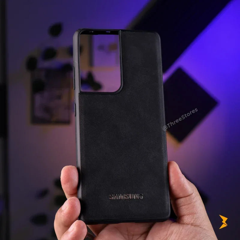 DK Leather Case Samsung S21 Ultra - Three