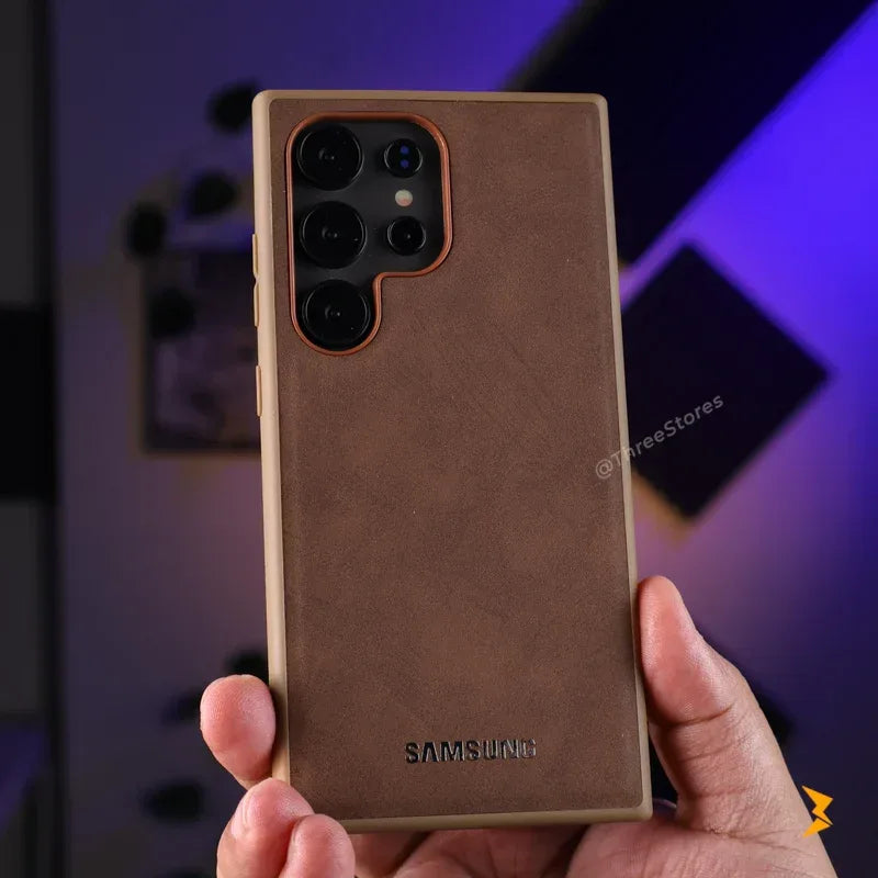 DK Leather Case Samsung S24 Ultra - Three