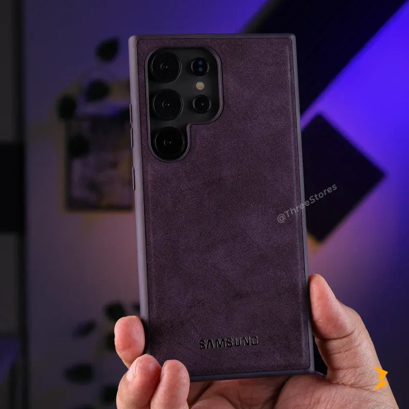 DK Leather Case Samsung S24 Ultra - Three