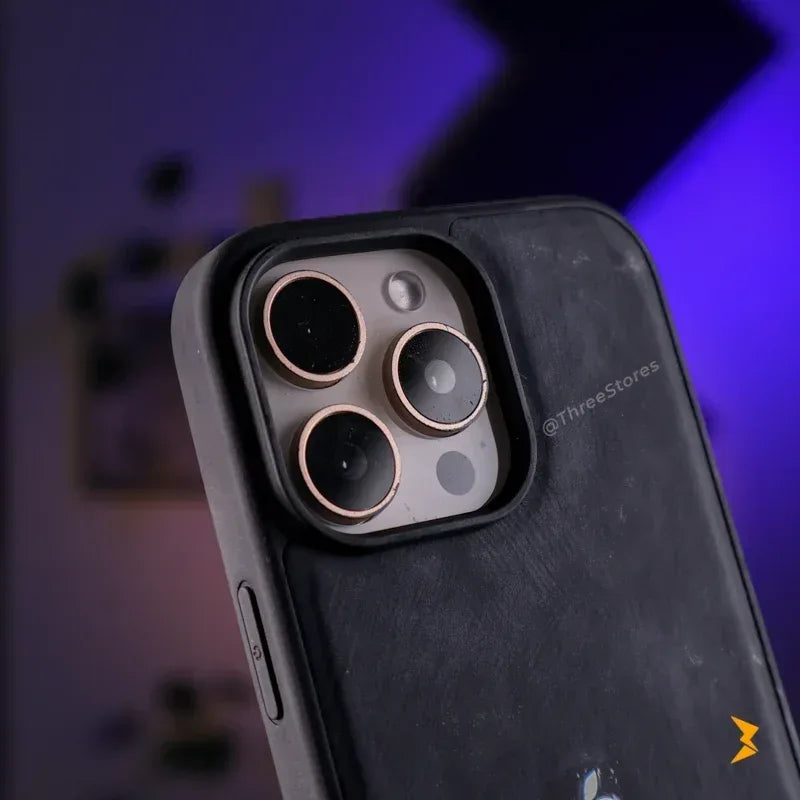 DK Leather Case iPhone 16 Pro Max - Three