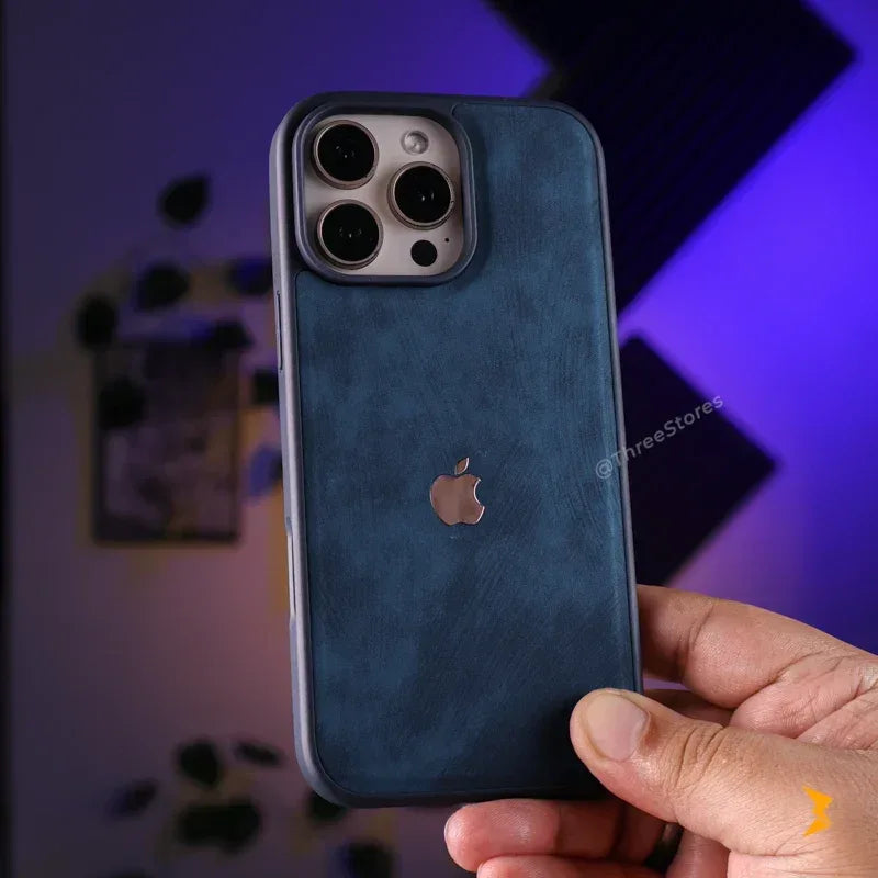 DK Leather Case iPhone 16 Pro Max - Three