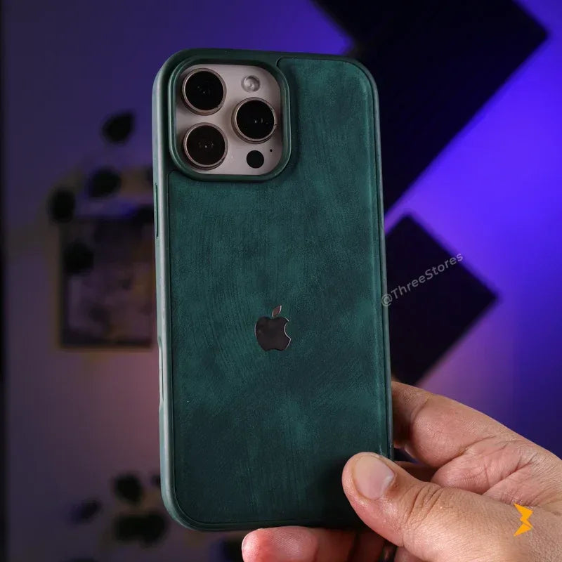 DK Leather Case iPhone 16 Pro Max - Three