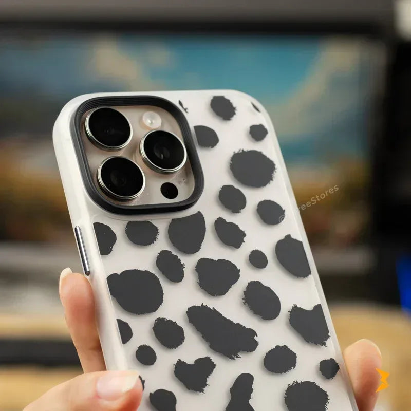 Dalmatians Transparent Case iPhone 16 Pro Max - Three