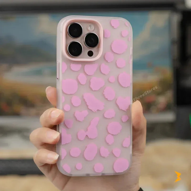 Dalmatians Transparent Case iPhone 16 Pro Max - Three