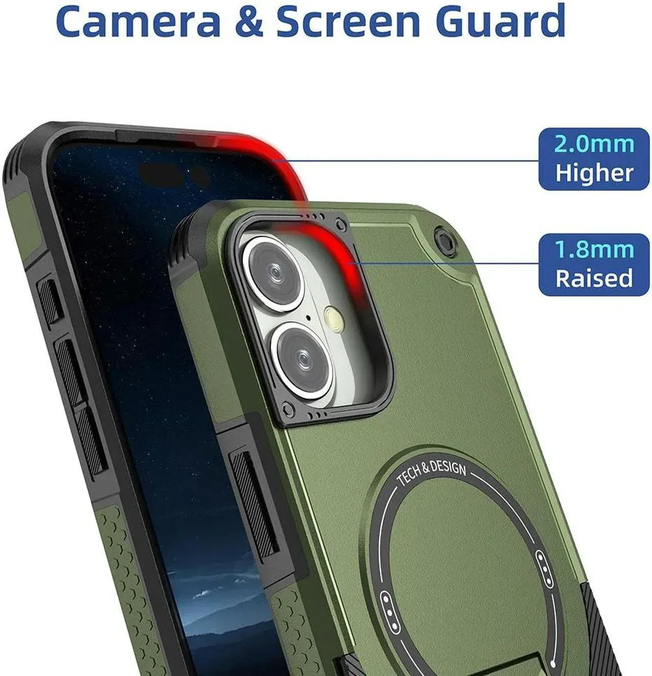 Defence Insider Case iPhone 16 - Three