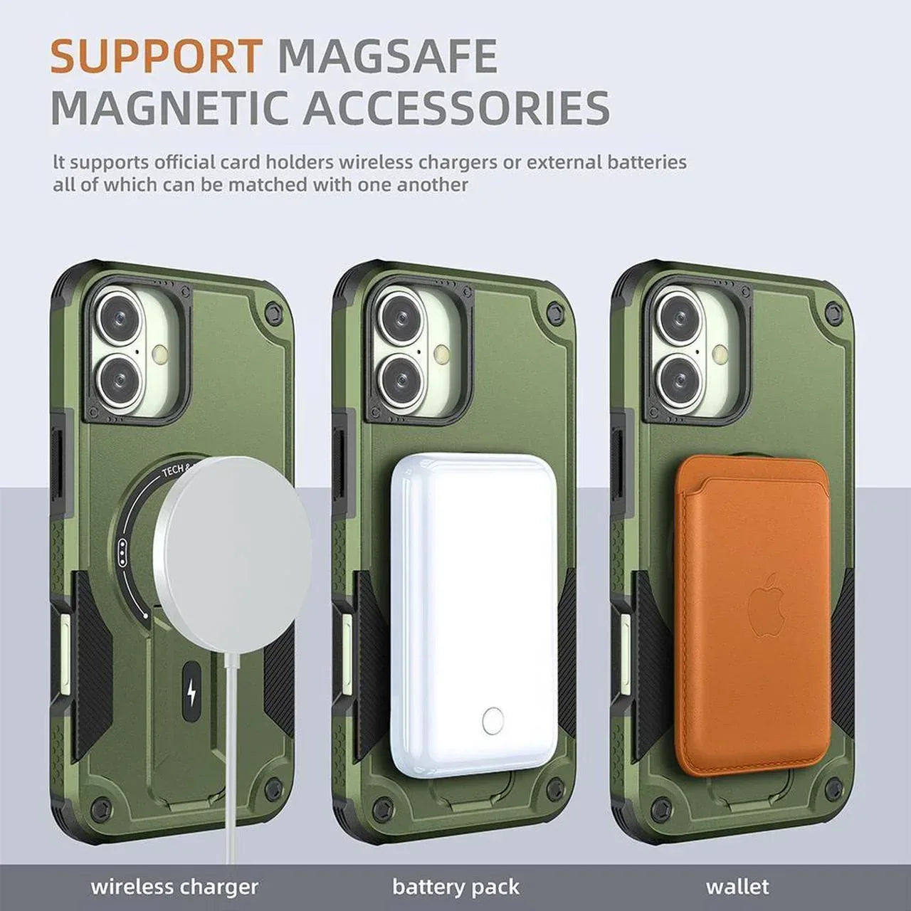 Defence Insider Case iPhone 16 - Three
