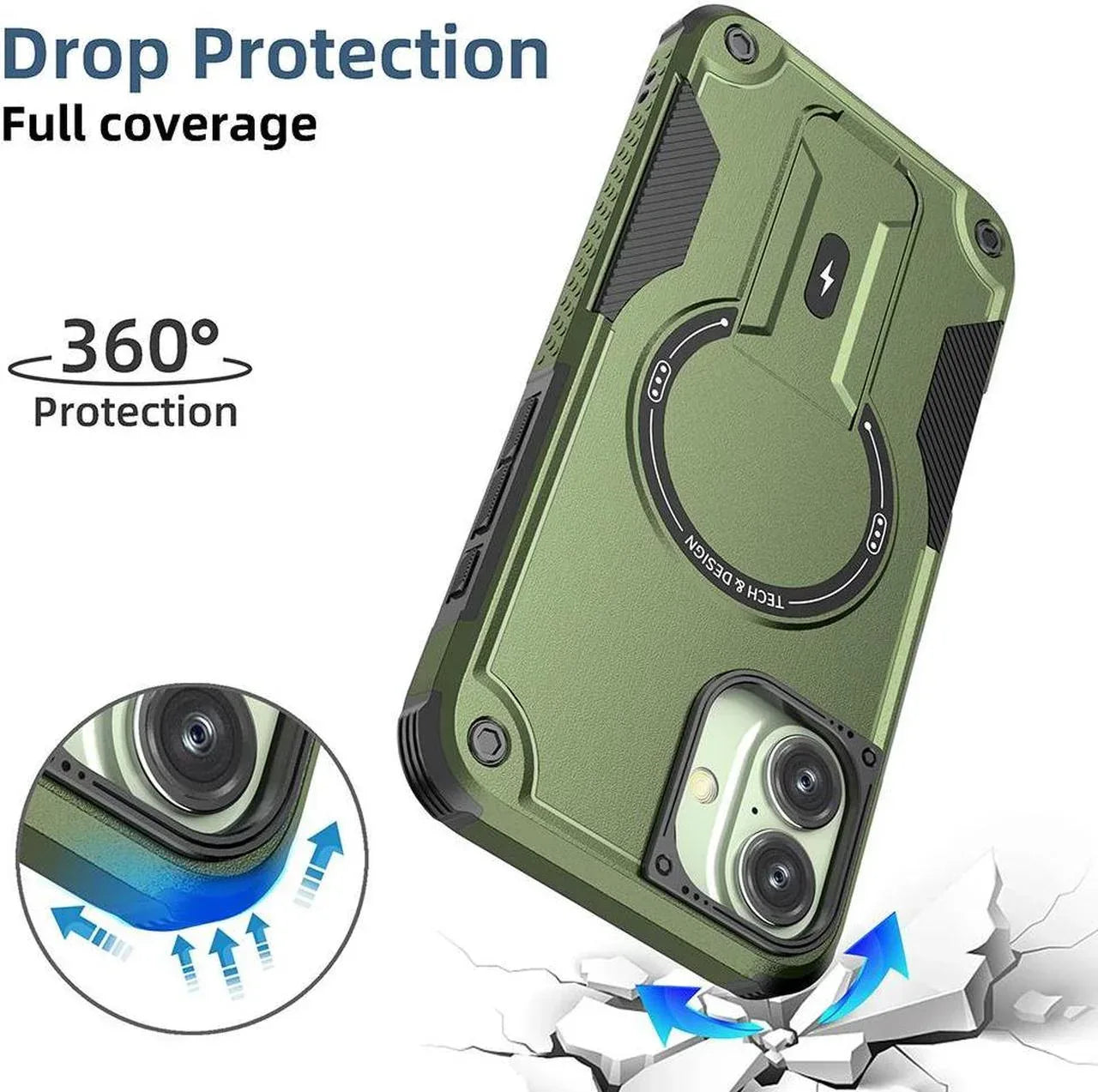 Defence Insider Case iPhone 16 - Three