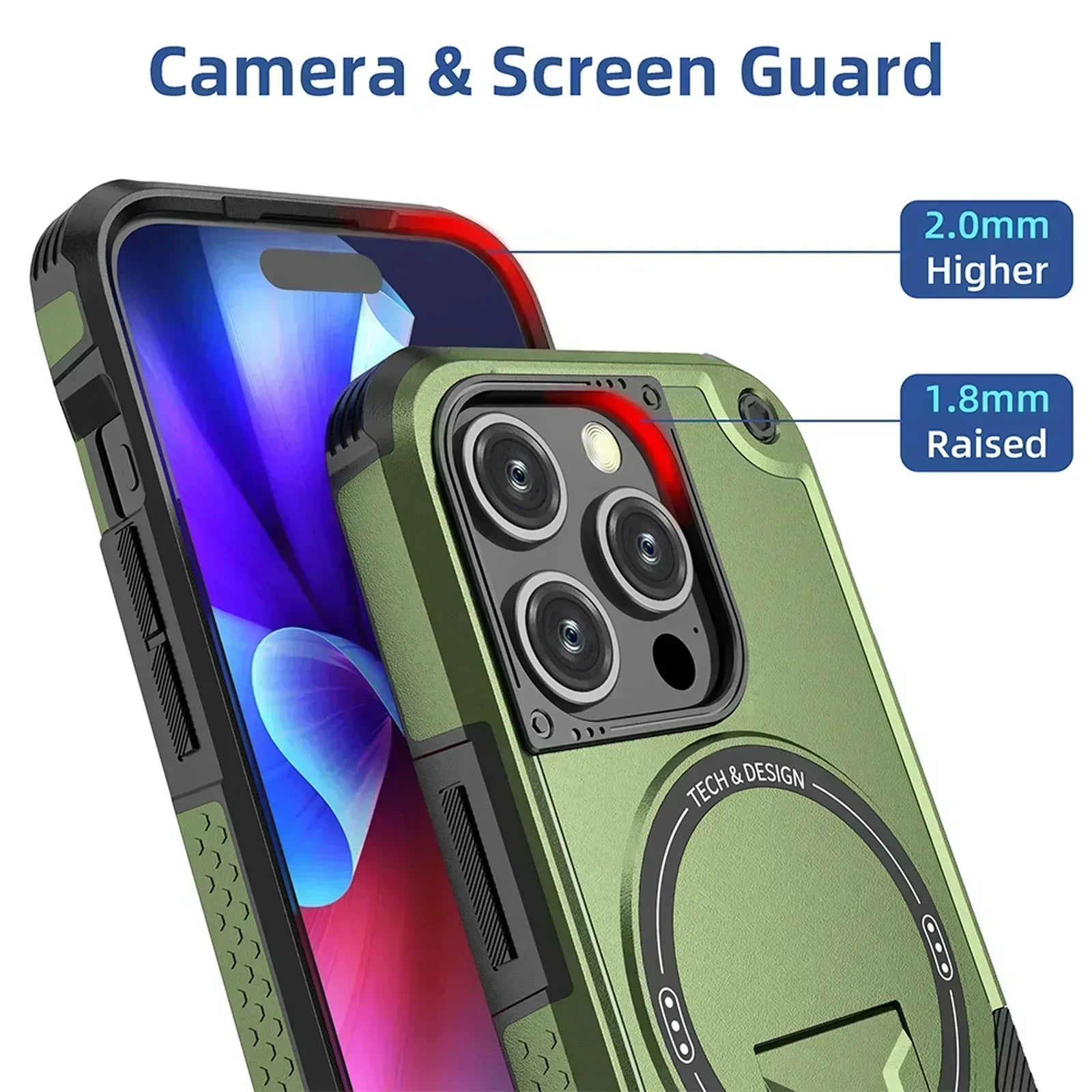 Defence Insider Case iPhone 16 Pro - Three