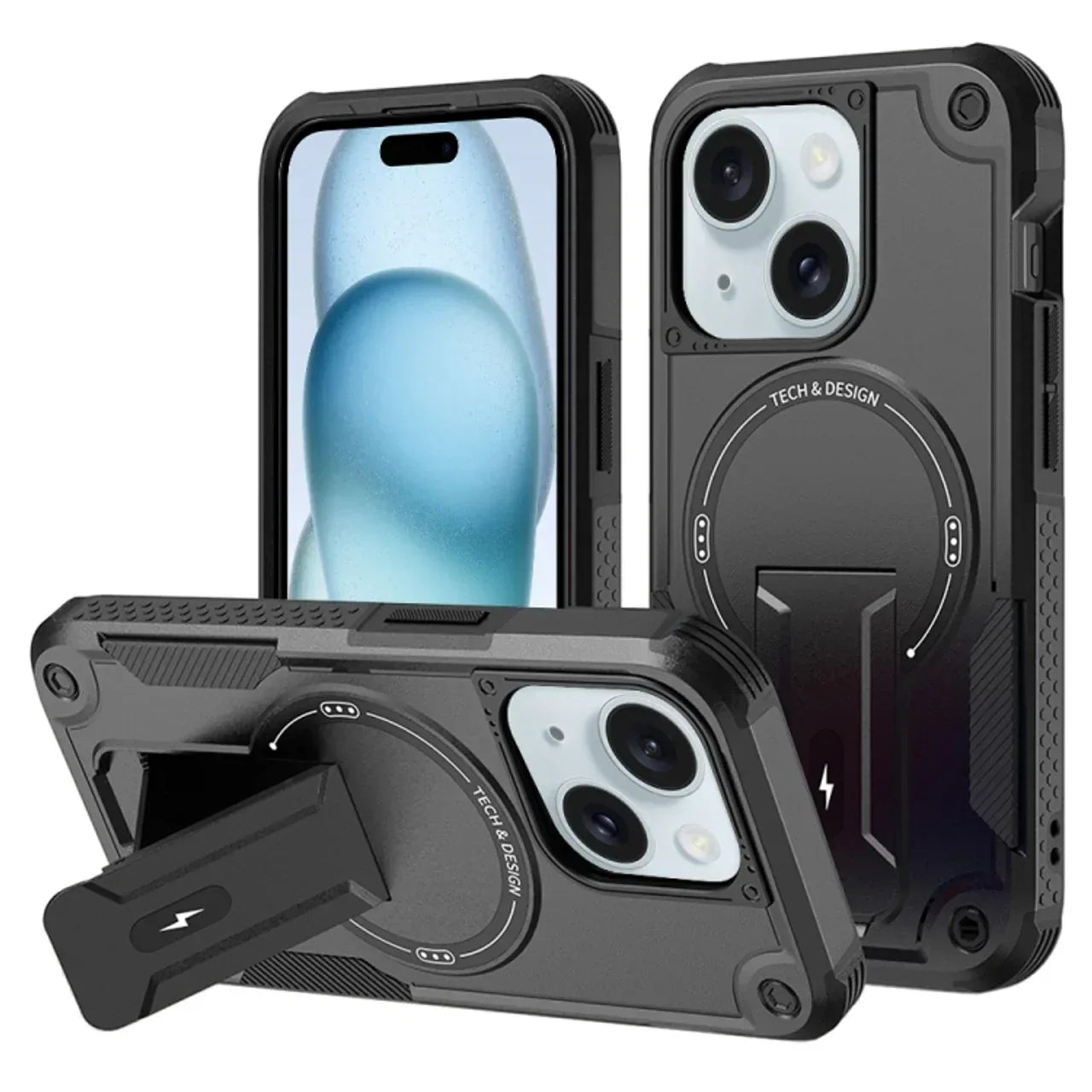 Defence Insider Case iPhone 15 Pro - Three