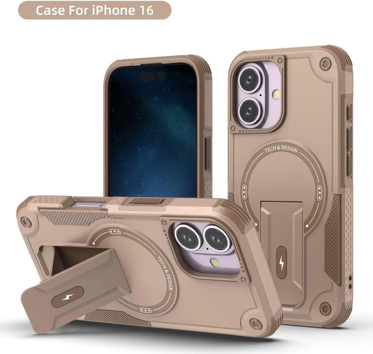 Defence Insider Case iPhone 16 - Three