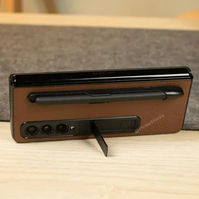 Defenzo Fiber Case With Pen Samsung Z Fold 3 - Three
