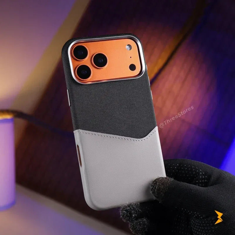 Deluxe Classic Magsafe Case iPhone 17 Pro Max - Three