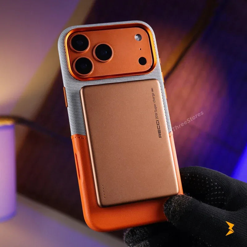 Deluxe Classic Magsafe Case iPhone 17 Pro Max - Three