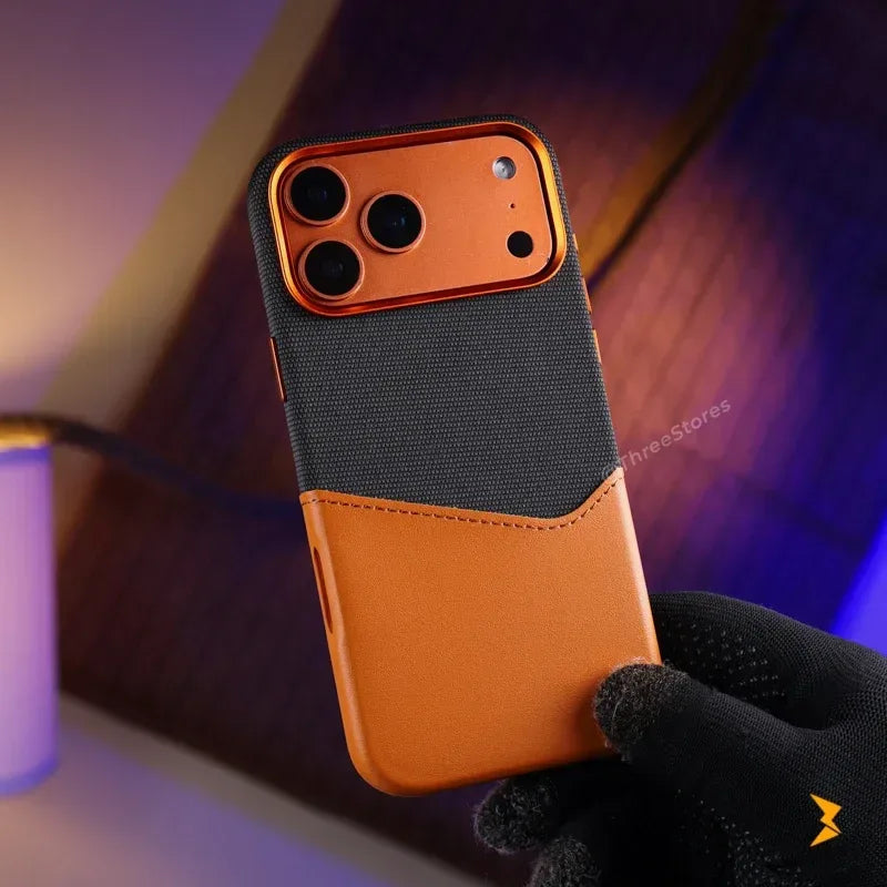 Deluxe Classic Magsafe Case iPhone 17 Pro Max - Three