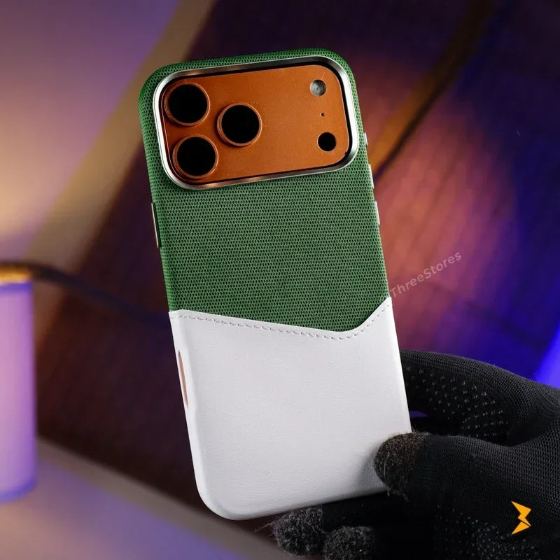 Deluxe Classic Magsafe Case iPhone 17 Pro Max - Three
