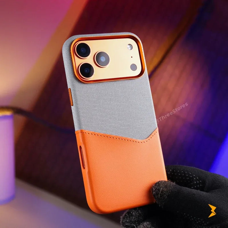 Deluxe Classic Magsafe Case iPhone 17 Pro Max - Three