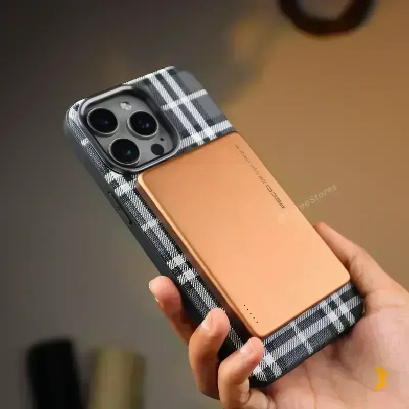 Denvo Fabric Magsafe Case iPhone 16 Pro Max - Three