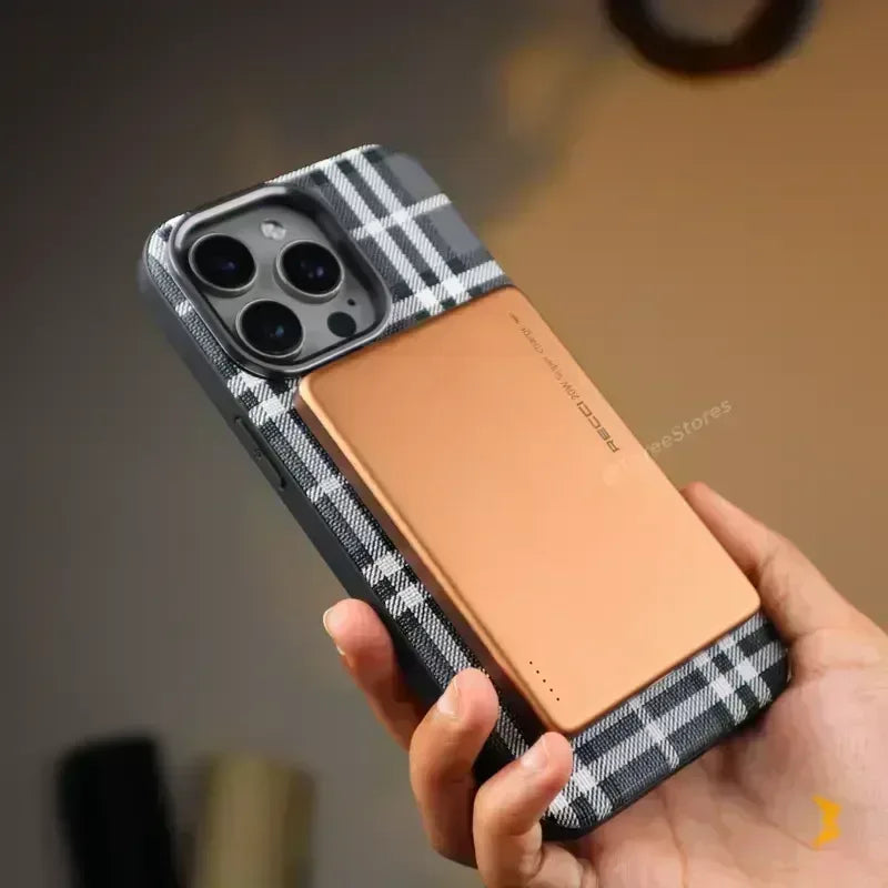 Denvo Fabric Magsafe Case iPhone 16 Pro Max - Three