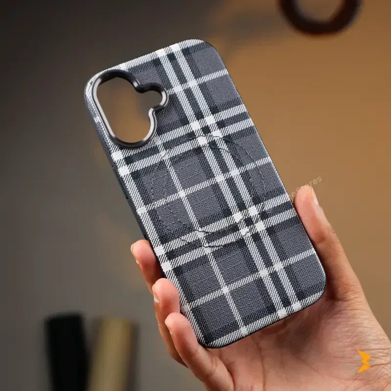 Denvo Fabric Magsafe Case iPhone 16 - Three