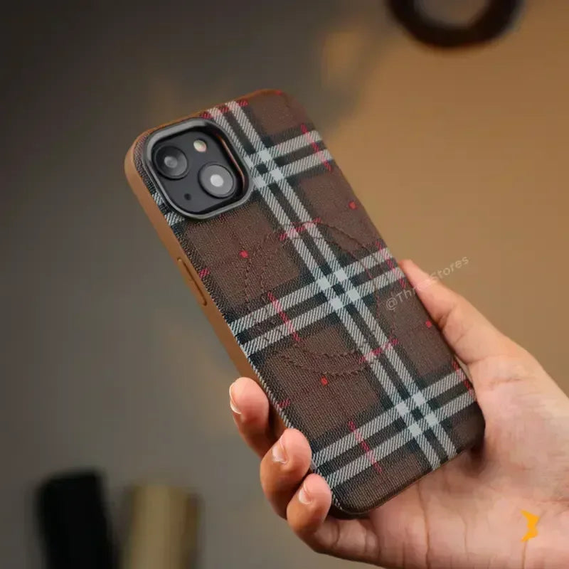 Denvo Fabric Magsafe Case iPhone 15 - Three