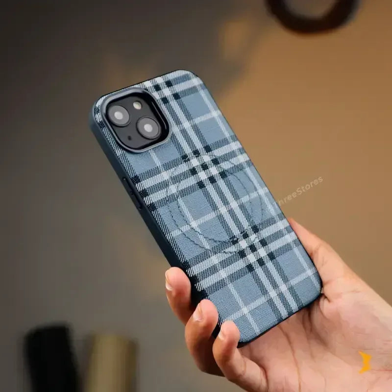 Denvo Fabric Magsafe Case iPhone 15 - Three